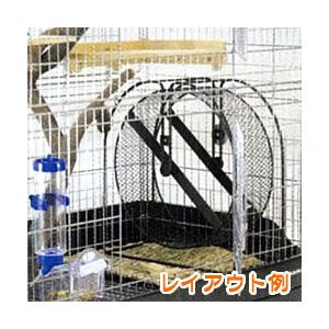 o.【新】チンチラ　床置きタイプのサイレント円盤型回し車　クリア　2点 2025，最新作 チンチラ 床置きタイプのサイレント円盤型回し車 クリア②