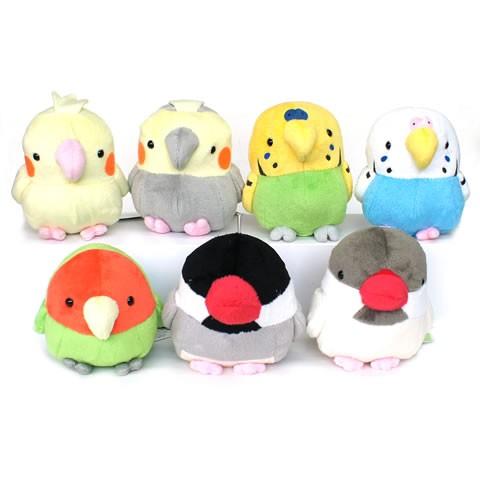 ムニュマム 鳥 M/オカメ セキセイ 文鳥 小鳥 ぬいぐるみ TST : 小動物