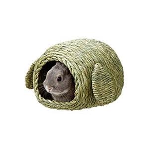 チモシーのおうち 小 ハウス ベッド 寝床 チモシー 天然素材 小動物 うさぎ ウサギ モルモット プレーリー チンチラ マルカン Marukan 3863 小動物専門店ヘヴン ヤフー店 通販 Yahoo ショッピング