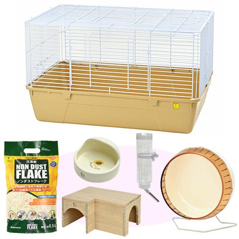 小動物 飼育セット ハリネズミ 初めてのハリネズミ飼育セット 266371 1セット（直送品） - アスクル