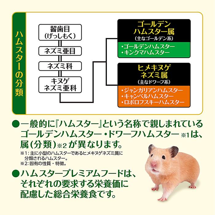 GEX（ジェックス） ハムスタープレミアムフード ゴールデンハムスター