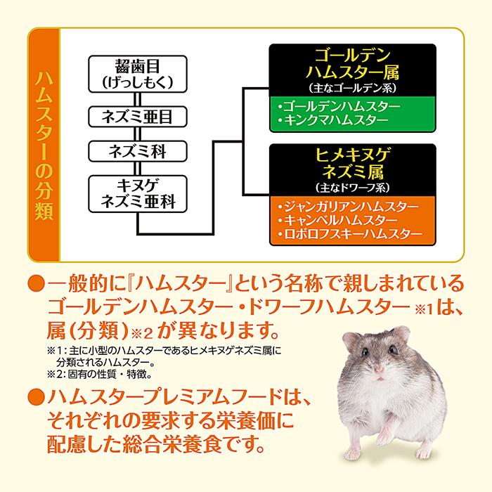 GEX（ジェックス） ハムスタープレミアムフード ドワーフハムスター
