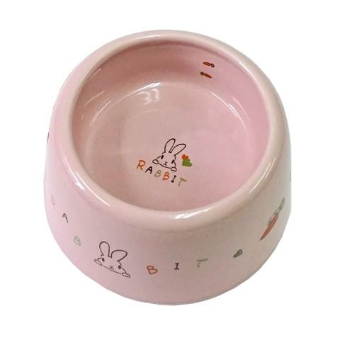 うさちゃんのらくらくお食事ディッシュ 食器 エサ入れ 陶器製 高足 小動物 ウサギ うさぎ マルカン Marukan 4780 小動物専門店ヘヴン ヤフー店 通販 Yahoo ショッピング
