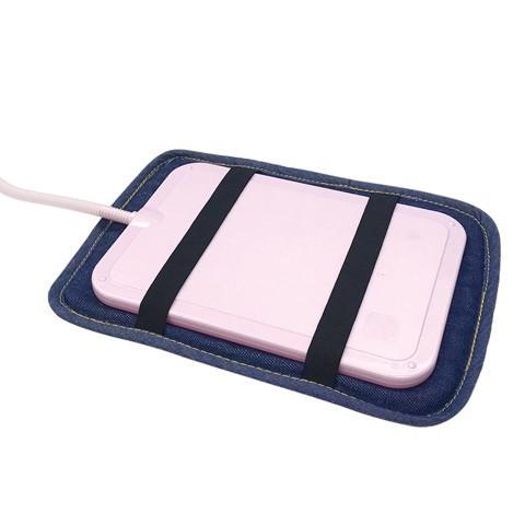 マルカン 「デニムのうさちゃんマット S」と「リバーシブルヒーター M