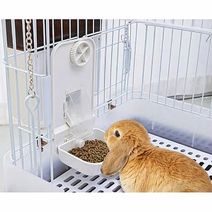 自動給餌器　うさぎ/小動物用 マルカン うさぎの安心オートフィーダー/給餌器 ペレット フード