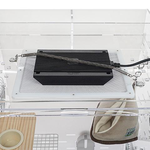 フクロモモンガ専用飼育ケース【ヒーター付6点セット】/アクリル フクロモモンガ専用飼育ケース【ヒーター付6点セット】/アクリル