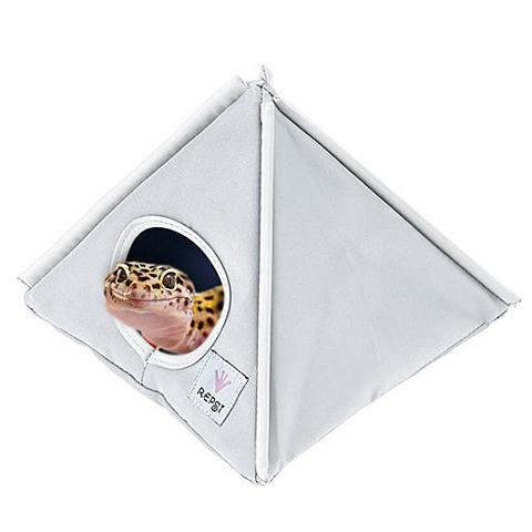 マルカン ジオテント レオパ/ハウス 隠れ家 寝床 布製 ヒョウモン