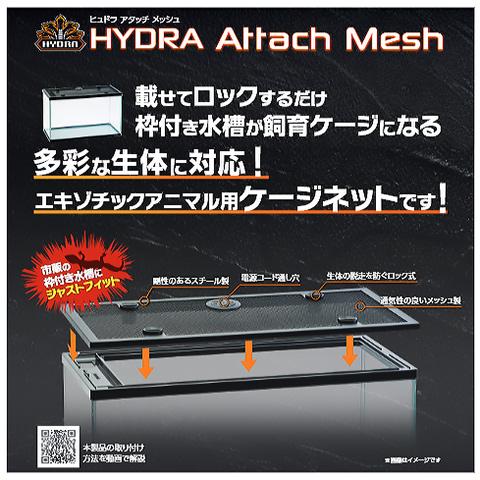HYDRA ヒュドラアタッチメッシュ 600/カメ 爬虫類 両生類 ハムスター