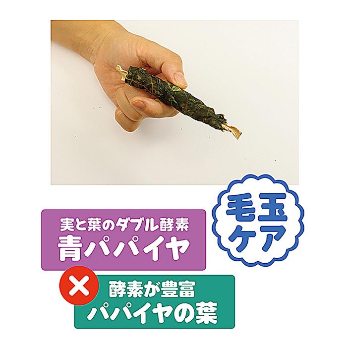 三晃商会 まきまきロール パパイヤ葉×サトウキビ/おやつ かじり木