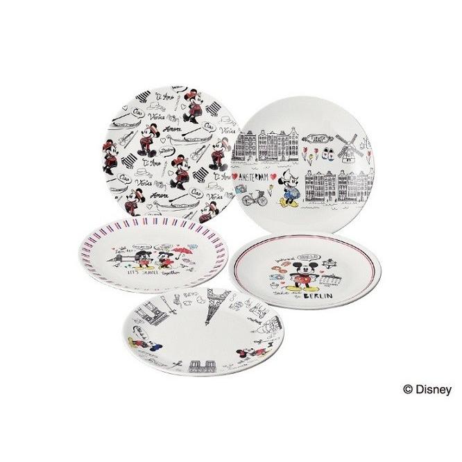 洋食器 ミッキー ミニー Let S Travel ケーキ皿5pセット ディズニー お取り寄せ商品 食器と雑貨 Heavenlyjew 通販 Yahoo ショッピング