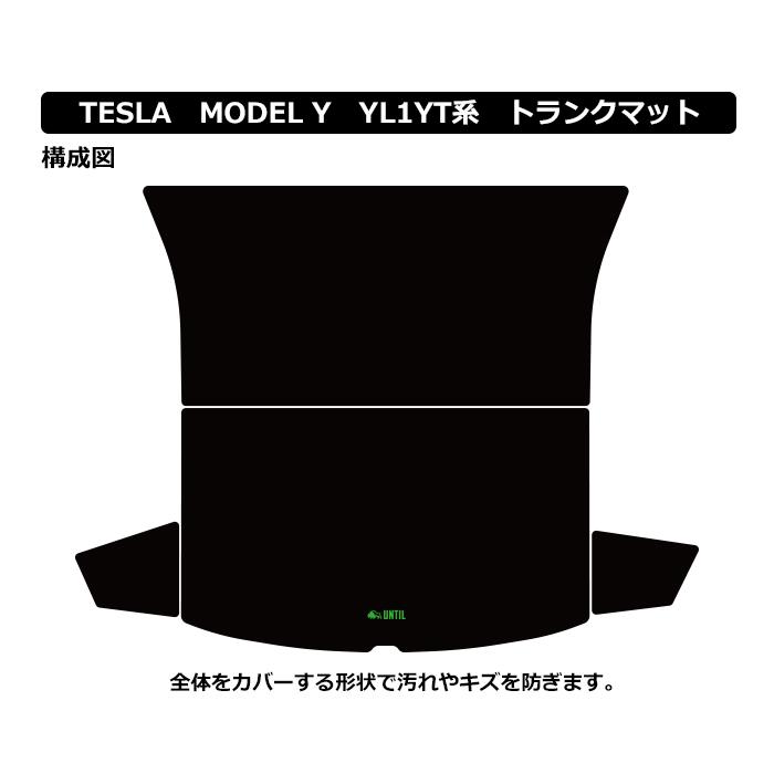 テスラ モデルY TESLA MODELY MODEL Y ジュニパー 対応 ラゲッジマット