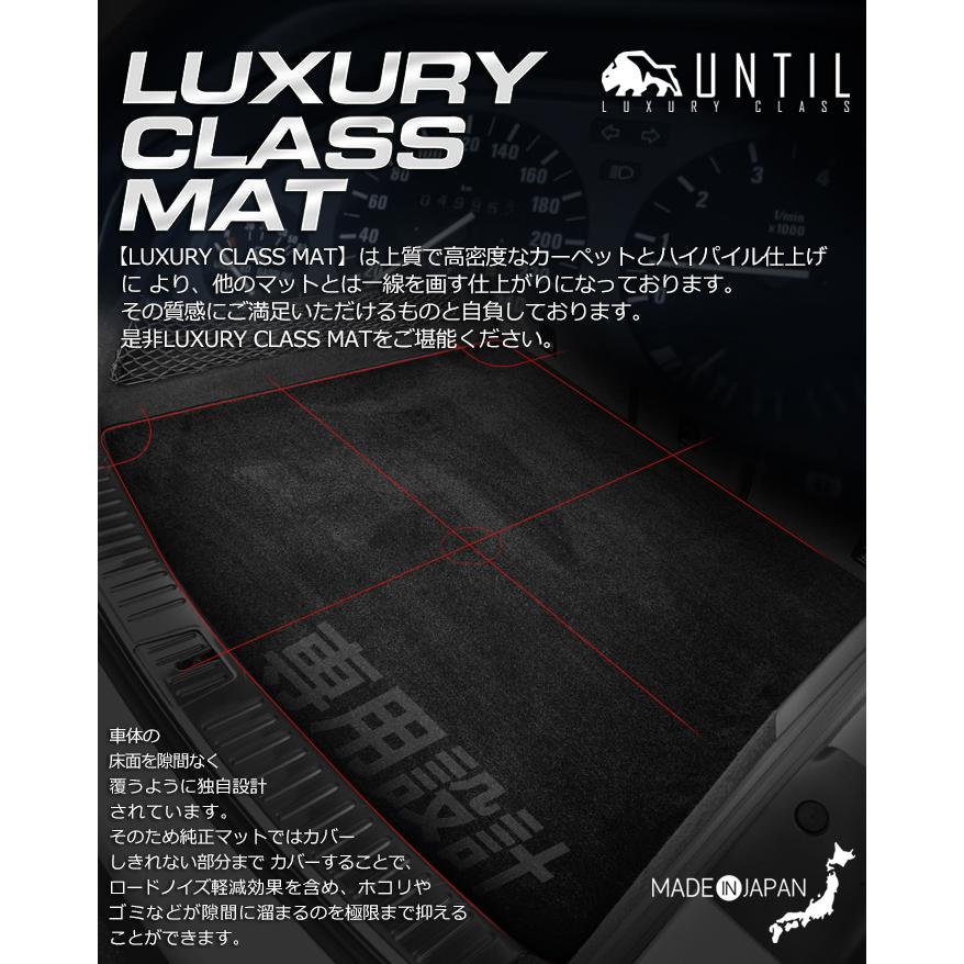 プジョー　リフター　シトロエン　ベルランゴ　フィアット　ドブロ　共用　7人乗り専用　ラゲッジマット　トランクマット　UNTIL　ラグジュアリークラスマット |  | 02