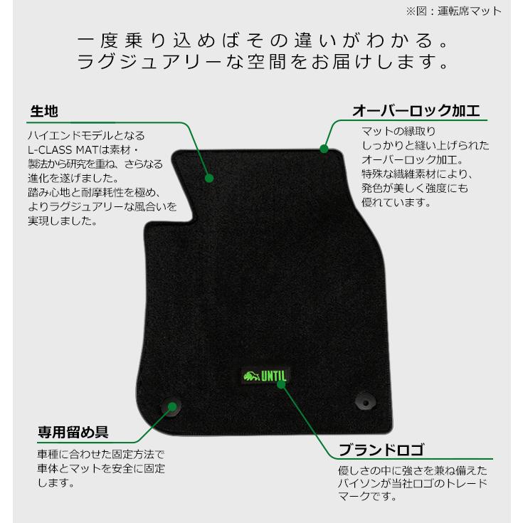 プジョー　リフター　シトロエン　ベルランゴ　フィアット　ドブロ　共用　7人乗り専用　ラゲッジマット　トランクマット　UNTIL　ラグジュアリークラスマット |  | 03