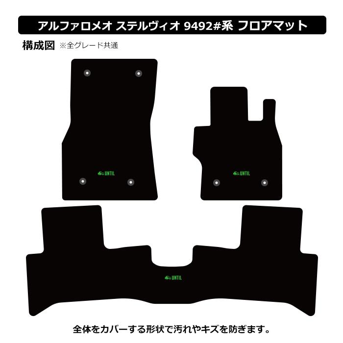 アルファロメオ ステルヴィオ 9492系 STELVIO 9492 ラグジュアリー 