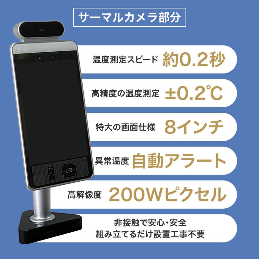 非接触型 顔認識 検温モニター MITEKEN