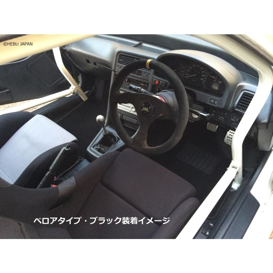 BMW 7シリーズ E65 フロアマット 2001-2009年 ベロアタイプ｜hebu-japan｜05