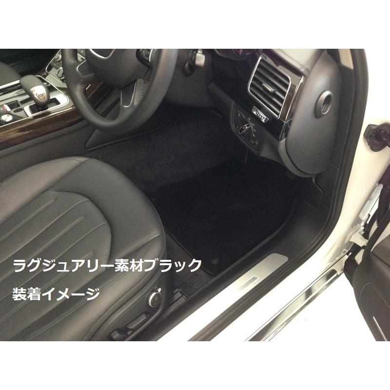 アストンマーティン DB11 リア付き4P フロアマット 右ハンドル ラグジュアリー素材｜hebu-japan｜05