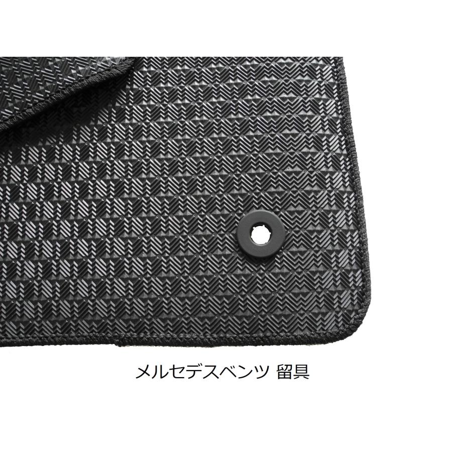メルセデスマイバッハ GLS フロアマット 2021年以降 ラバー素材 