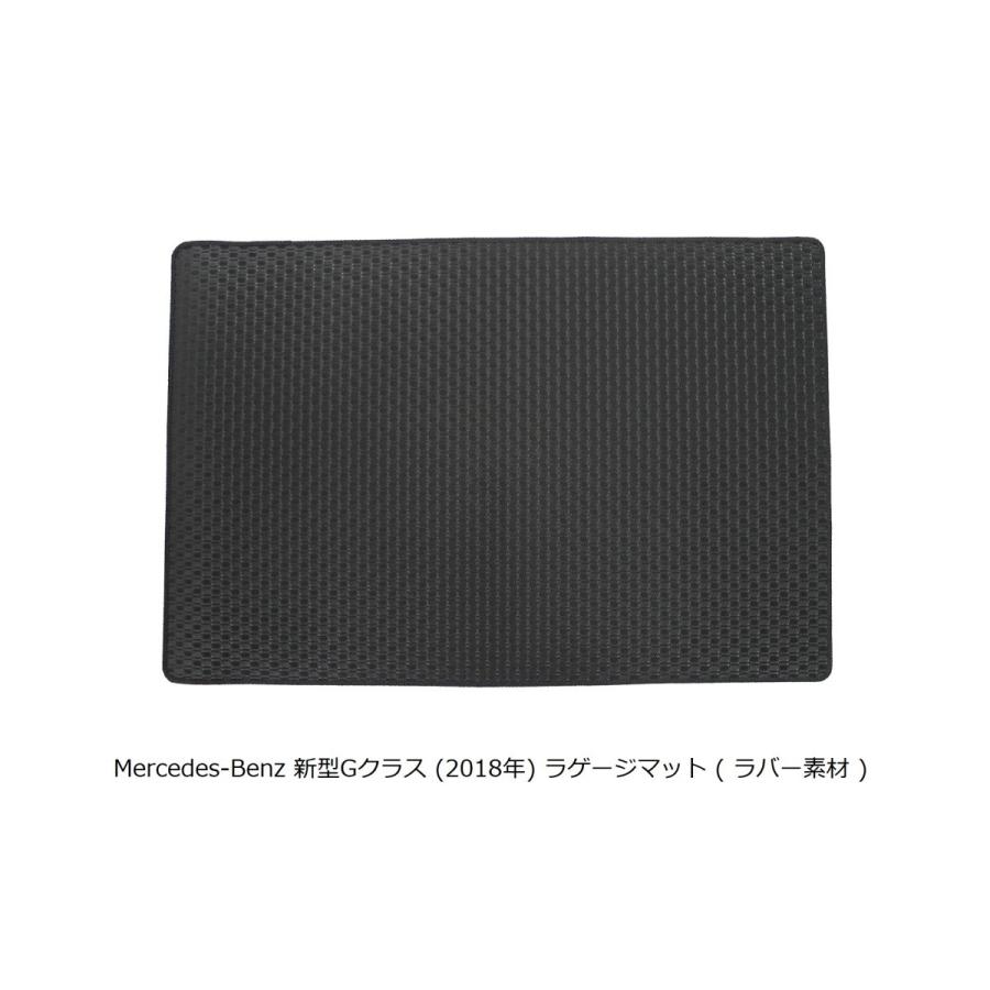 メルセデス ベンツ 新型 Gクラス W463 ラゲージ用 マット 2018年以降 ラバー素材 |  | 02