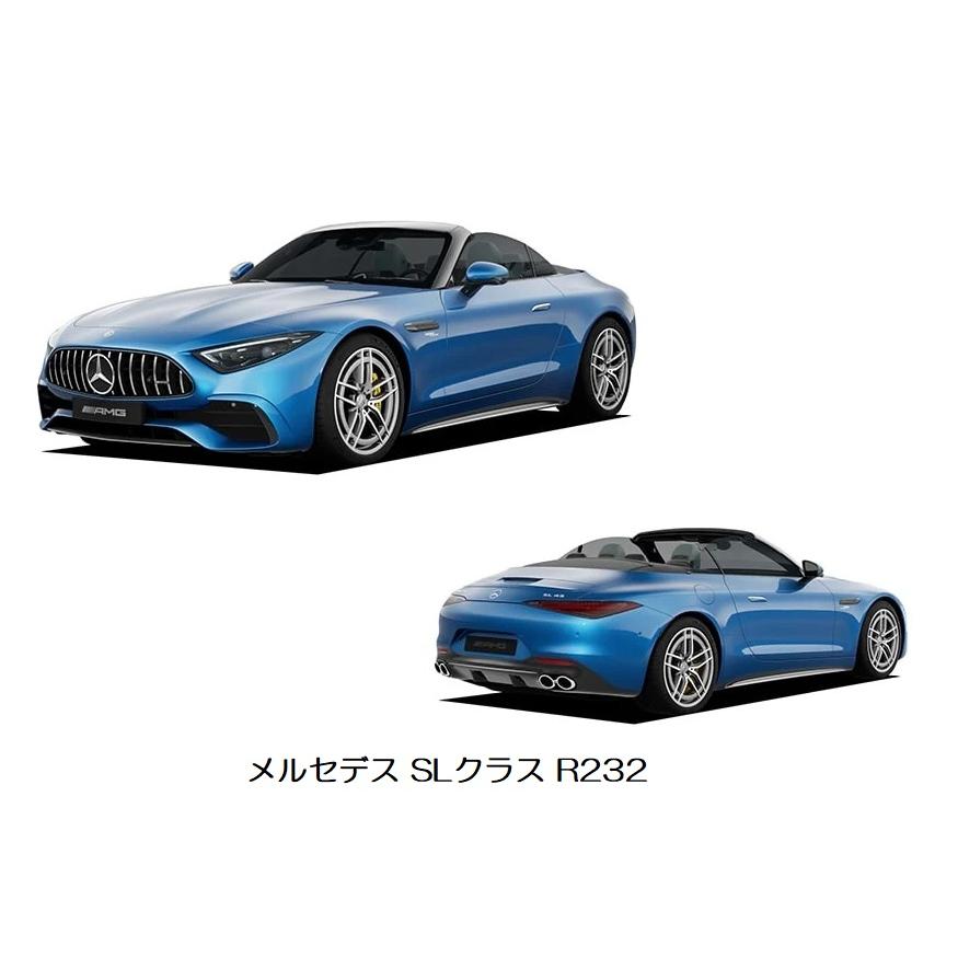 メルセデスベンツ SLクラス R232 フロアマット 2022年以降 プレミアム 