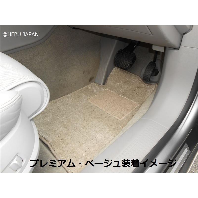 VW カルマンギア フロアマット 左ハンドル プレミアム素材｜hebu-japan｜09