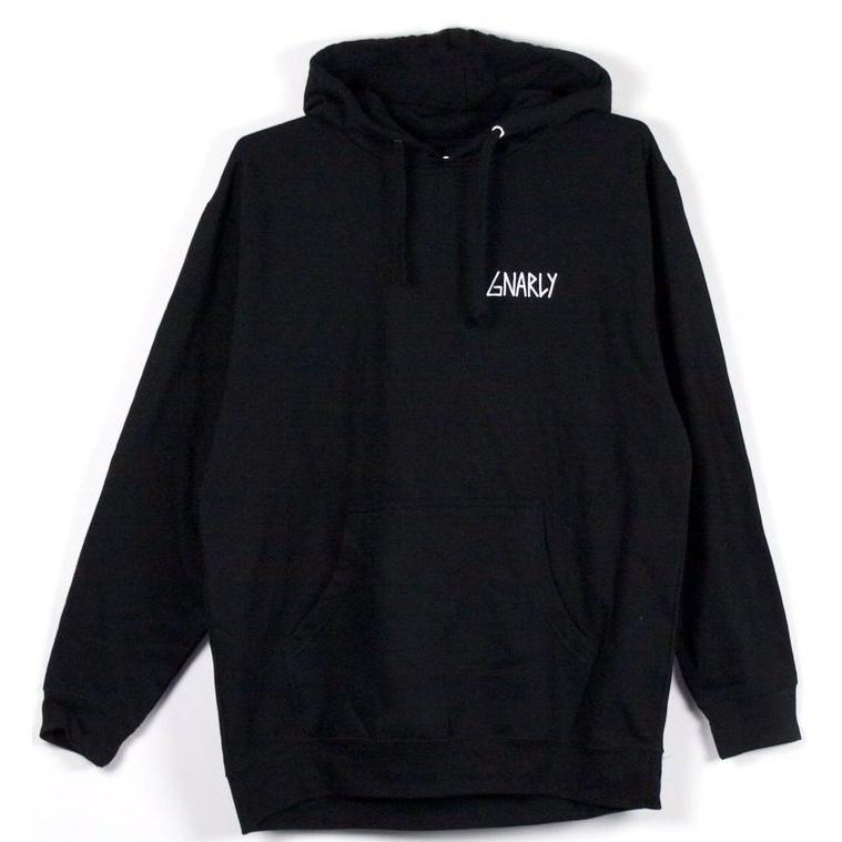 Gnarly Cheetah Pullover Hoodie Black S パーカー 送料無料｜hectarz-com｜02