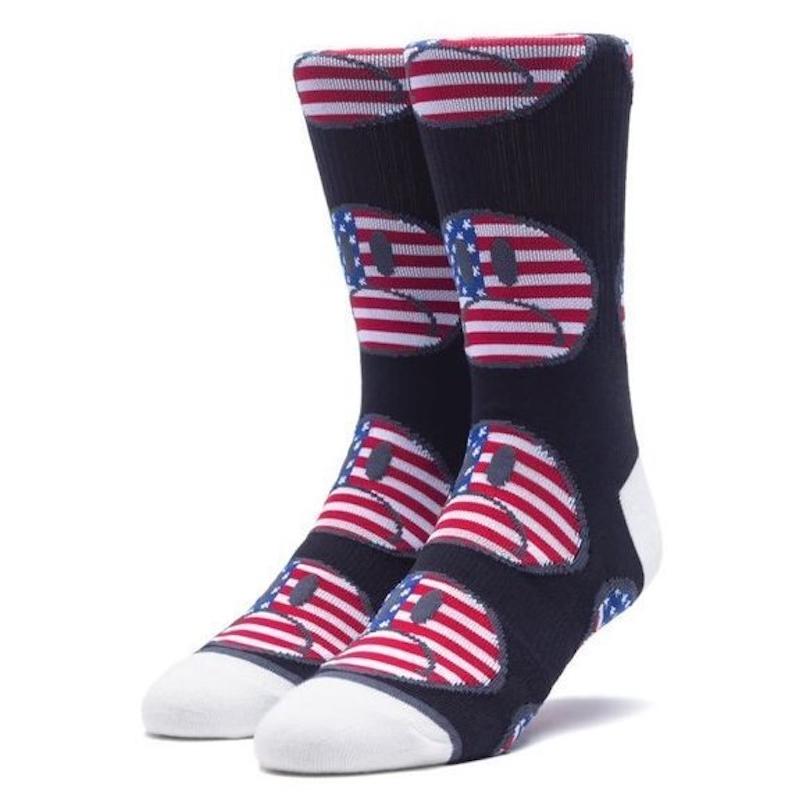 HUF Bummer USA Socks Black 靴下 ソックス 送料無料 : Hectarz - 通販 - Yahoo!ショッピング