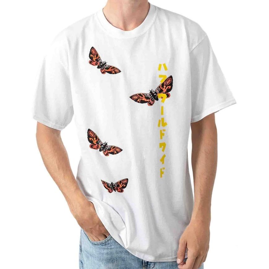 HUF Godzilla Mothra T-Shirt White S Tシャツ 送料無料｜hectarz-com｜02