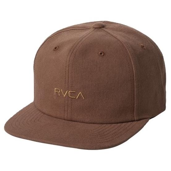 が大特価！ Tonally RVCA Embroidered 送料無料 キャップ Red Brick Cap Hat キャップ