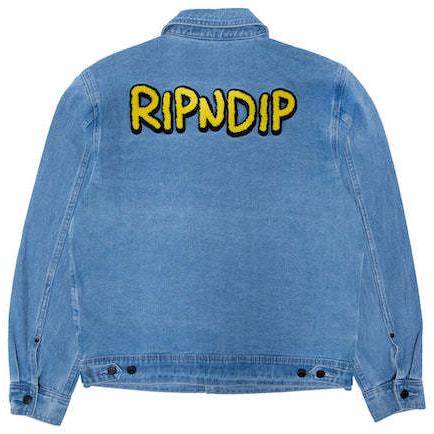 Ripndip Frustration Denim Jacket Medium Wash L ジャケット 送料無料