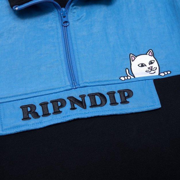 Ripndip Beverly Half Zip Jacket Blue S フリース RIPNDIP Ripndip Beverly Half Zip Jacket Blue S フリース 送料
