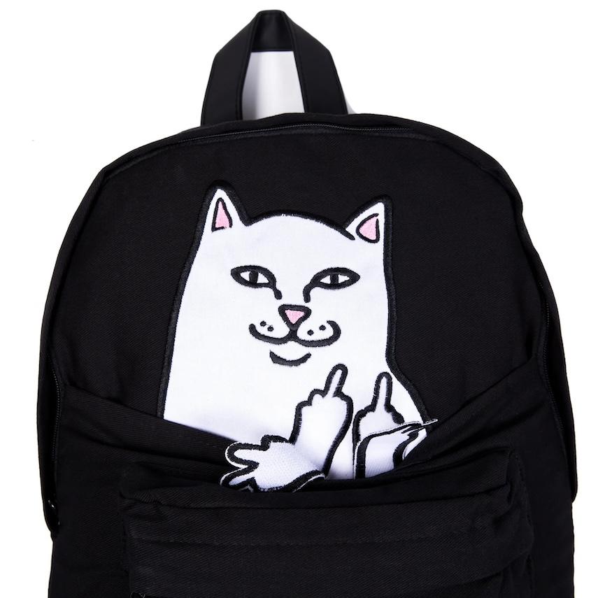RIPNDIP（リップンディップ） Ripndip Lord Nermal Backpack Black
