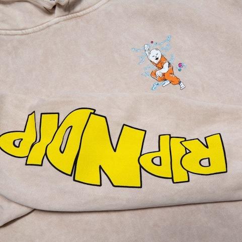 RIPNDIP Ripndip Super Sanerm Pullover Hoodie Beige Vintage