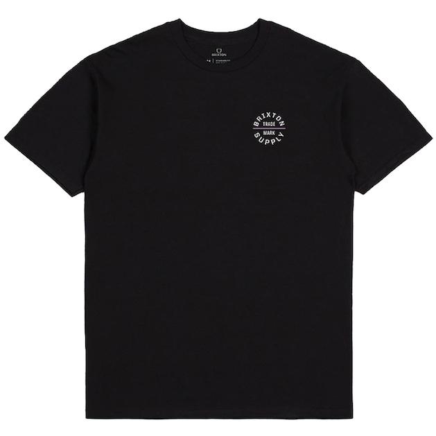 Brixton Oath V T-Shirt Black/Orchid M Tシャツ 送料無料｜hectarz-com｜02