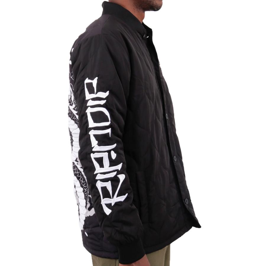 RIPNDIP Ripndip Mystic Jerm Quilted Bomber Jacket Black L