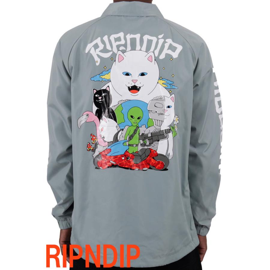 RIPNDIP（リップンディップ） Ripndip Runaway Coaches Jacket Pine XL