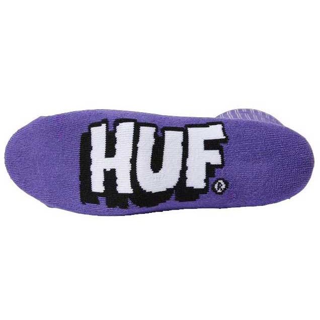 HUF Green Nuggets Crew Socks Purple 靴下 ソックス 送料無料｜hectarz-com｜02