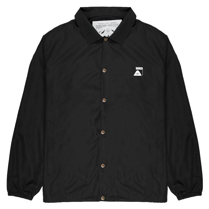 POLeR（ポーラー） Poler Liftie Coaches Jacket Black L コーチ