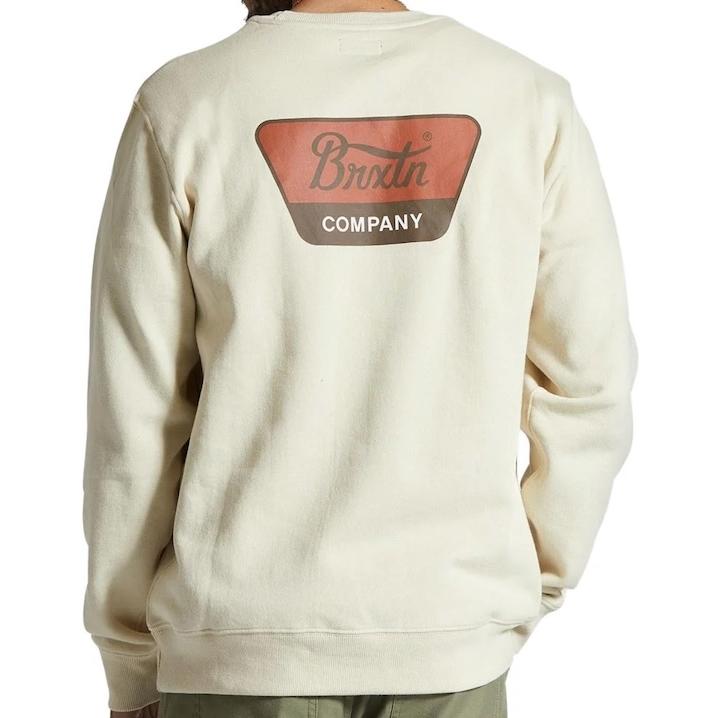 BRIXTON（ブリクストン） Brixton Linwood Crew Sweatshirt Whitecap 