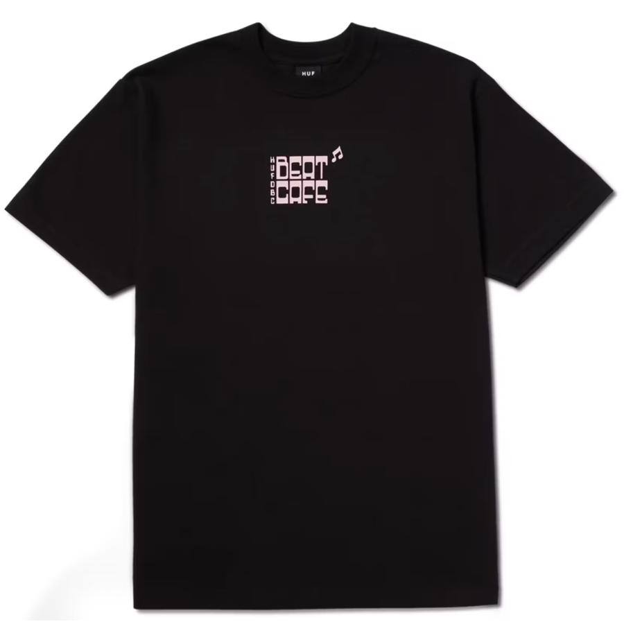 HUF（ハフ） HUF Beat Cafe T-Shirt Black M Tシャツ 送料無料 