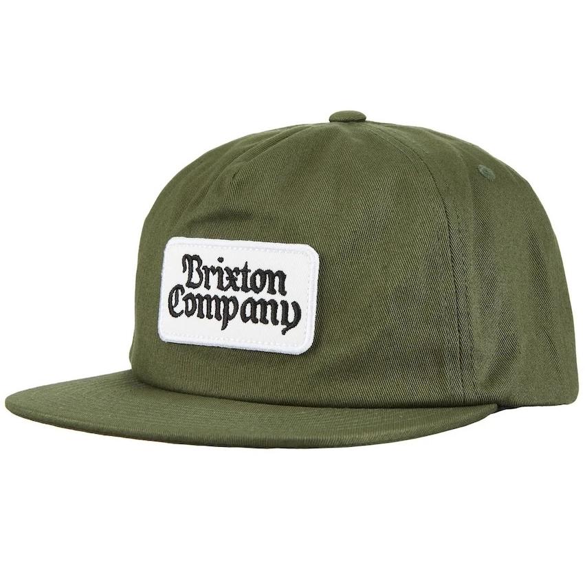 BRIXTON（ブリクストン） Brixton Norvell MP Snapback Hat Cap Dark