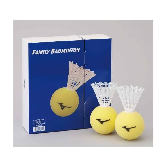 MIZUNO（ミズノ） ファミリーバドミントン用シャトル 6個入り