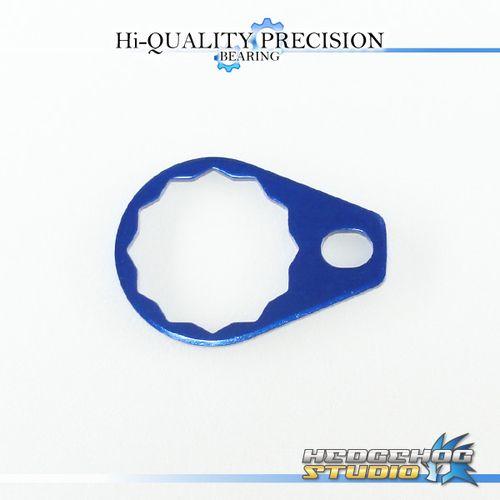 ダイワ用】ハンドルロックプレート XLサイズ サファイアブルー