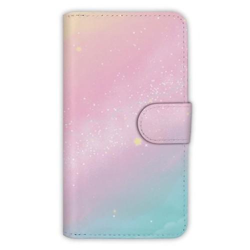 アングラーズケース] 【手帳型】かわいい天の川 (商品コード