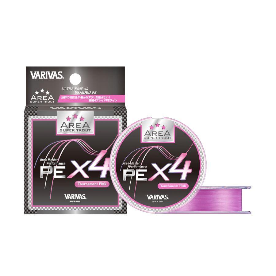 VARIVAS/バリバス】スーパートラウトエリア PE X4 [ネオイエロー