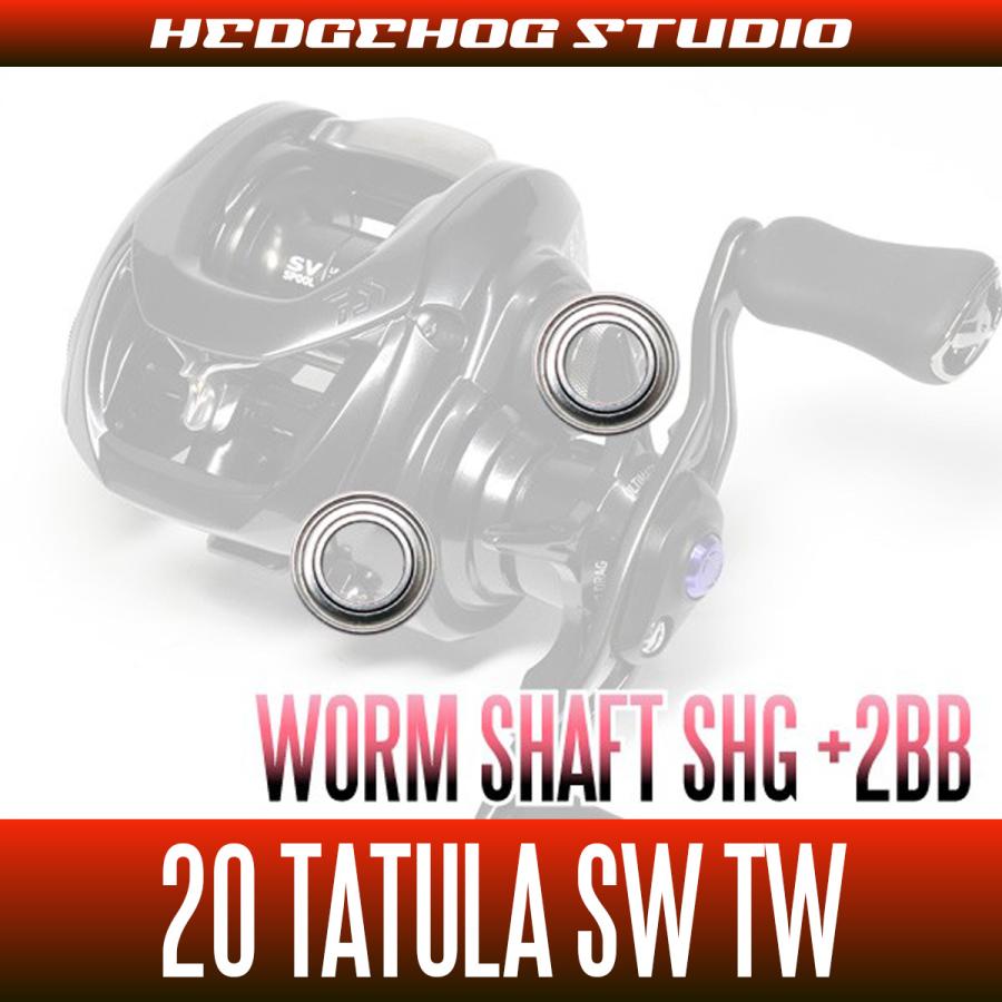 20 タトゥーラ SV TW 8.1:1 美品 ダイワ】20タトゥーラSV TW用 ウォームシャフトベアリング（+2BB