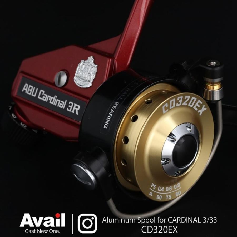 Avail（アベイル） 【Avail/アベイル】ABU Cardinal3シリーズ用 アルミ