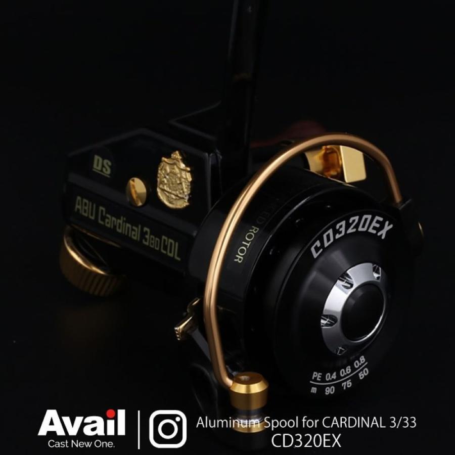 Avail（アベイル） 【Avail/アベイル】ABU Cardinal3シリーズ用 アルミ