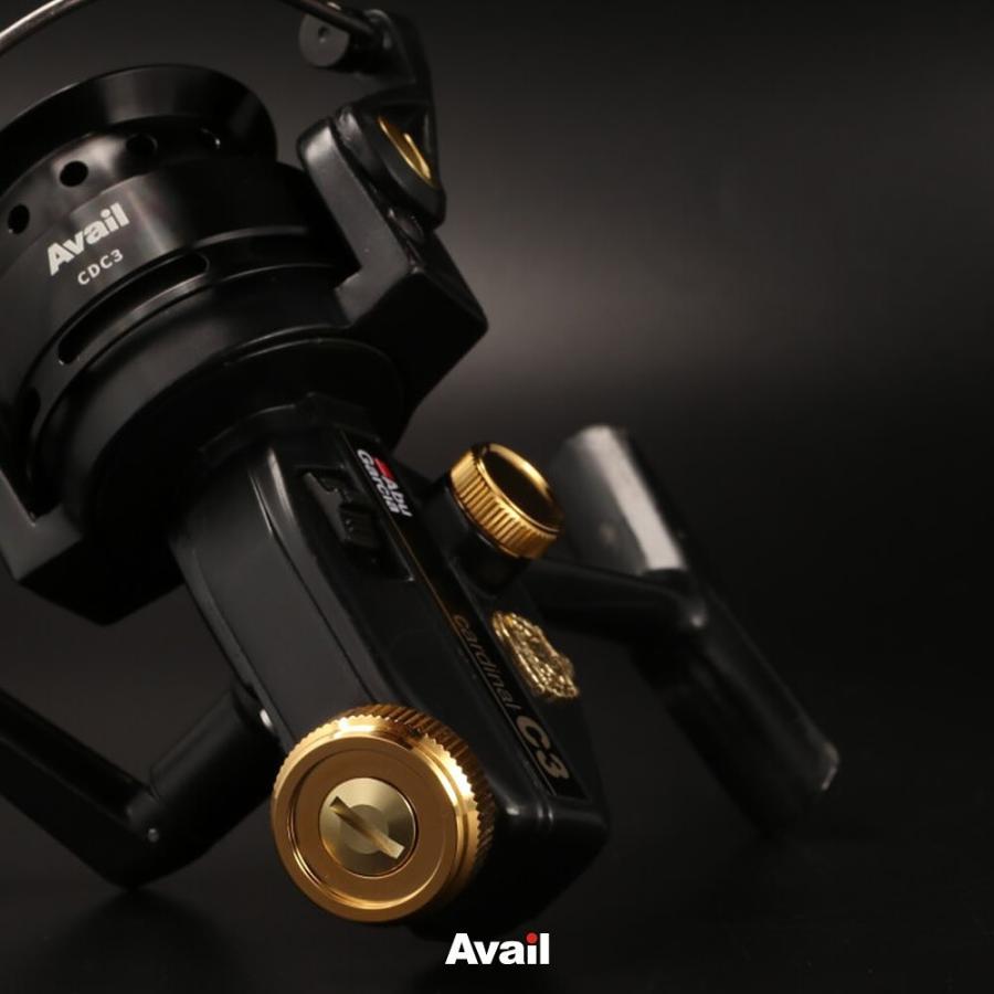 Avail/アベイル】ABU アルミドラグノブ カーディナル3用 TYPE3