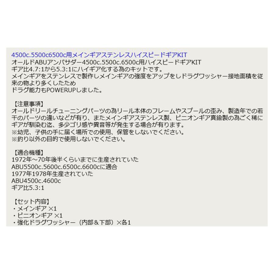 Haneda Craft（ハネダクラフト） 【ハネダクラフト】ABU 4500C, 5500C